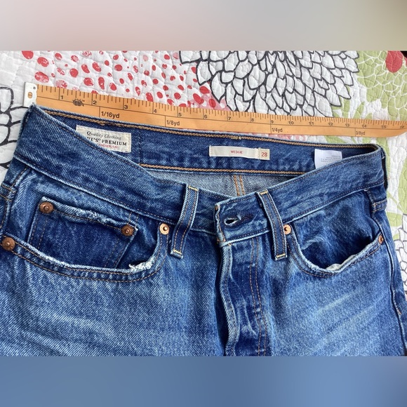 Levi’s Dark Indigo Wedge Jeans 28 - Picture 7 of 7